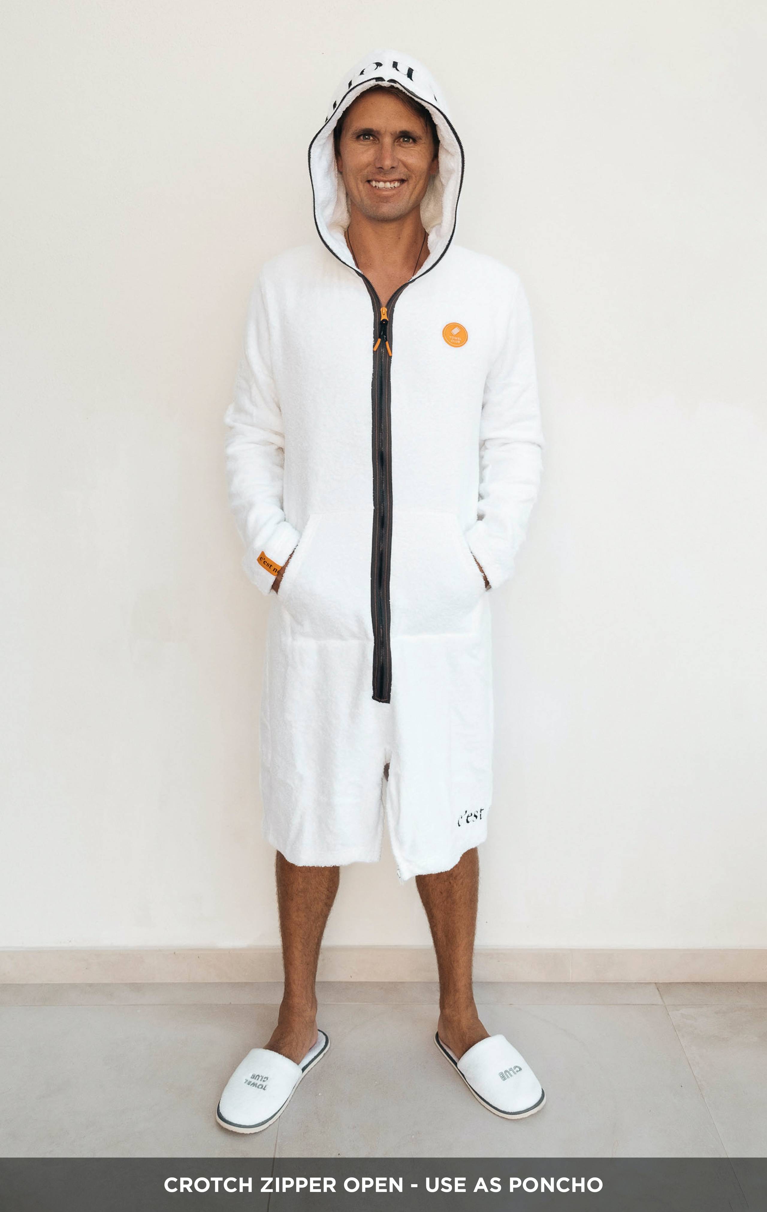 Onepiece Towel Club X C'est Normal Towel Suit White - 5