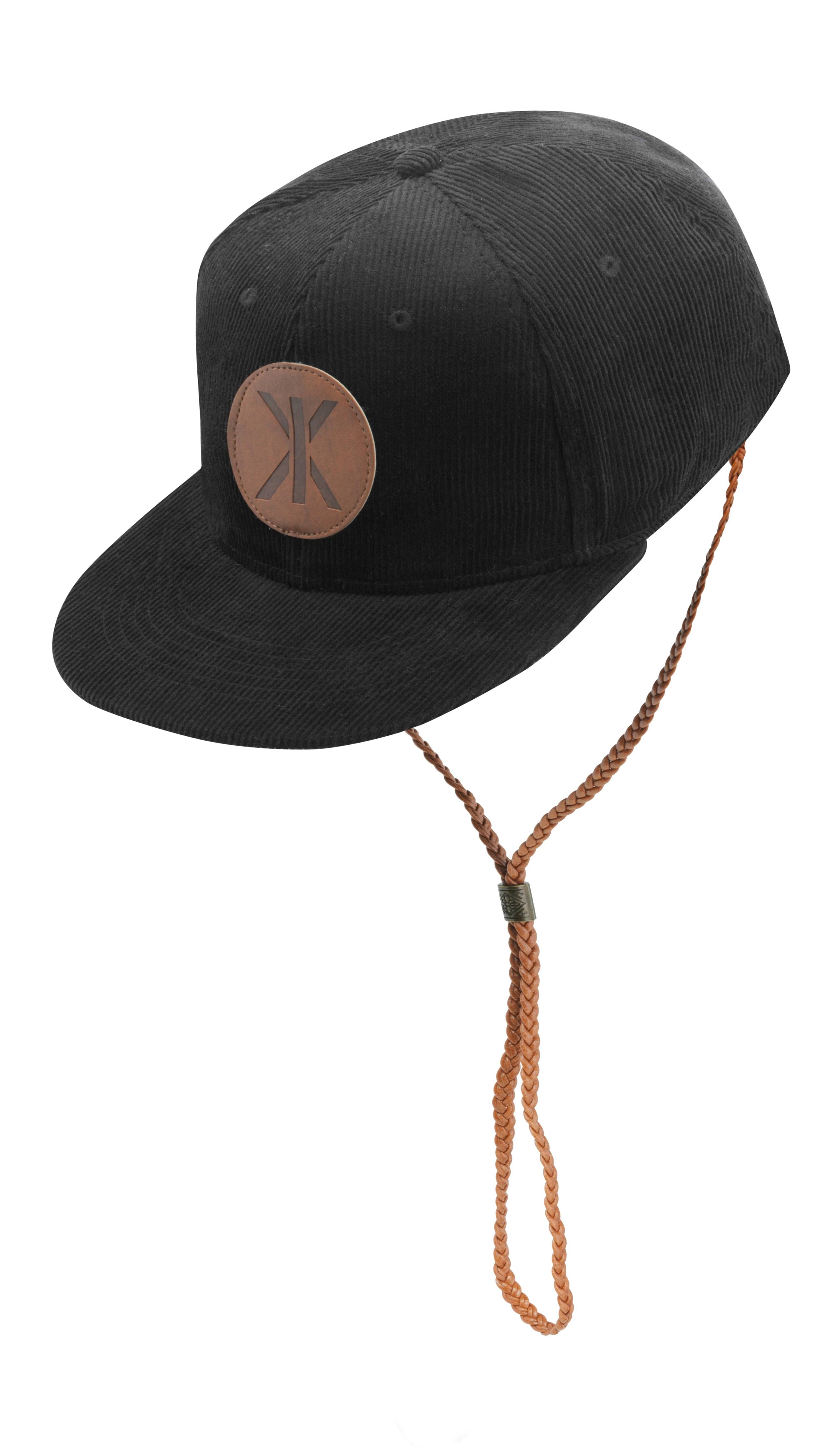 Onepiece Cord Cap Black / With String - 2