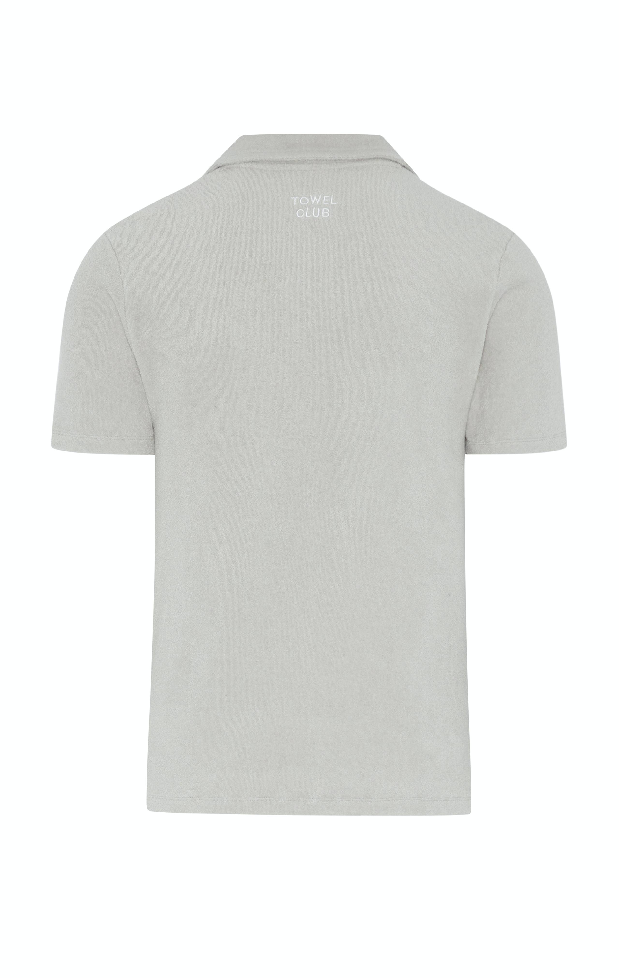 Onepiece Towel Club Piquet Shirt Light Grey - 2
