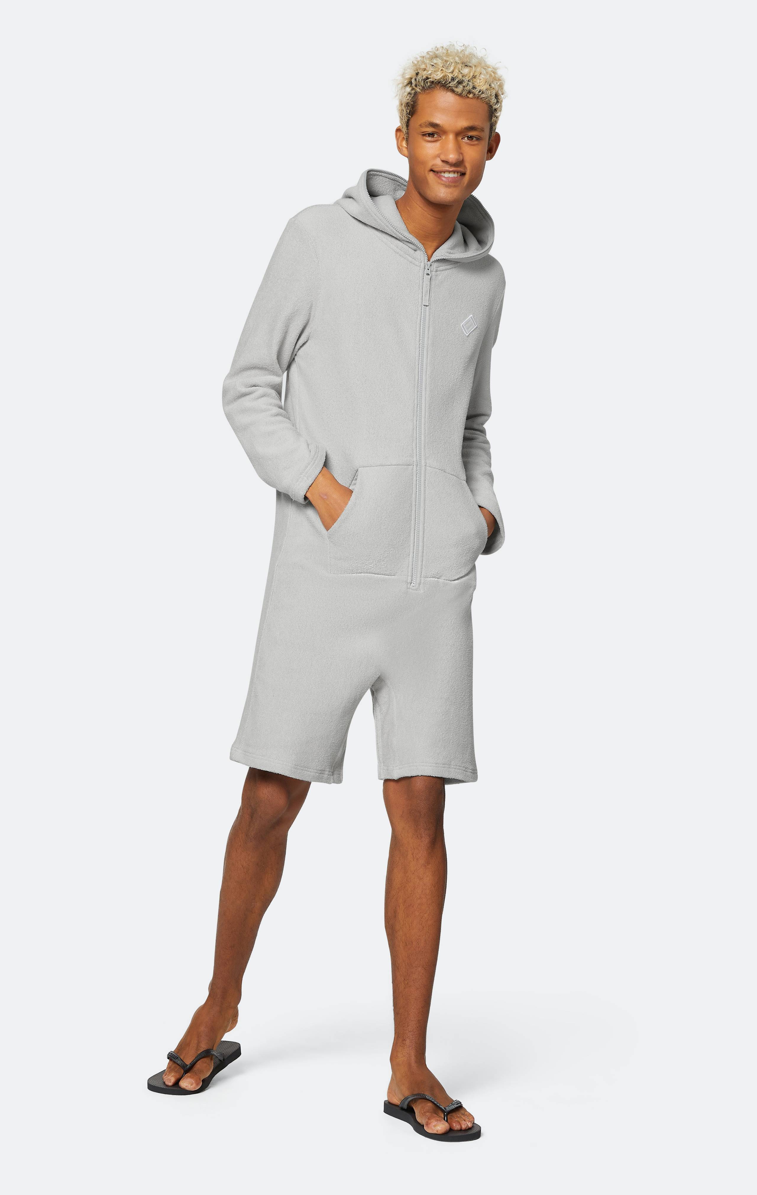 Onepiece Towel Club X Onepiece Towel Jumpsuit Light Grey - 4