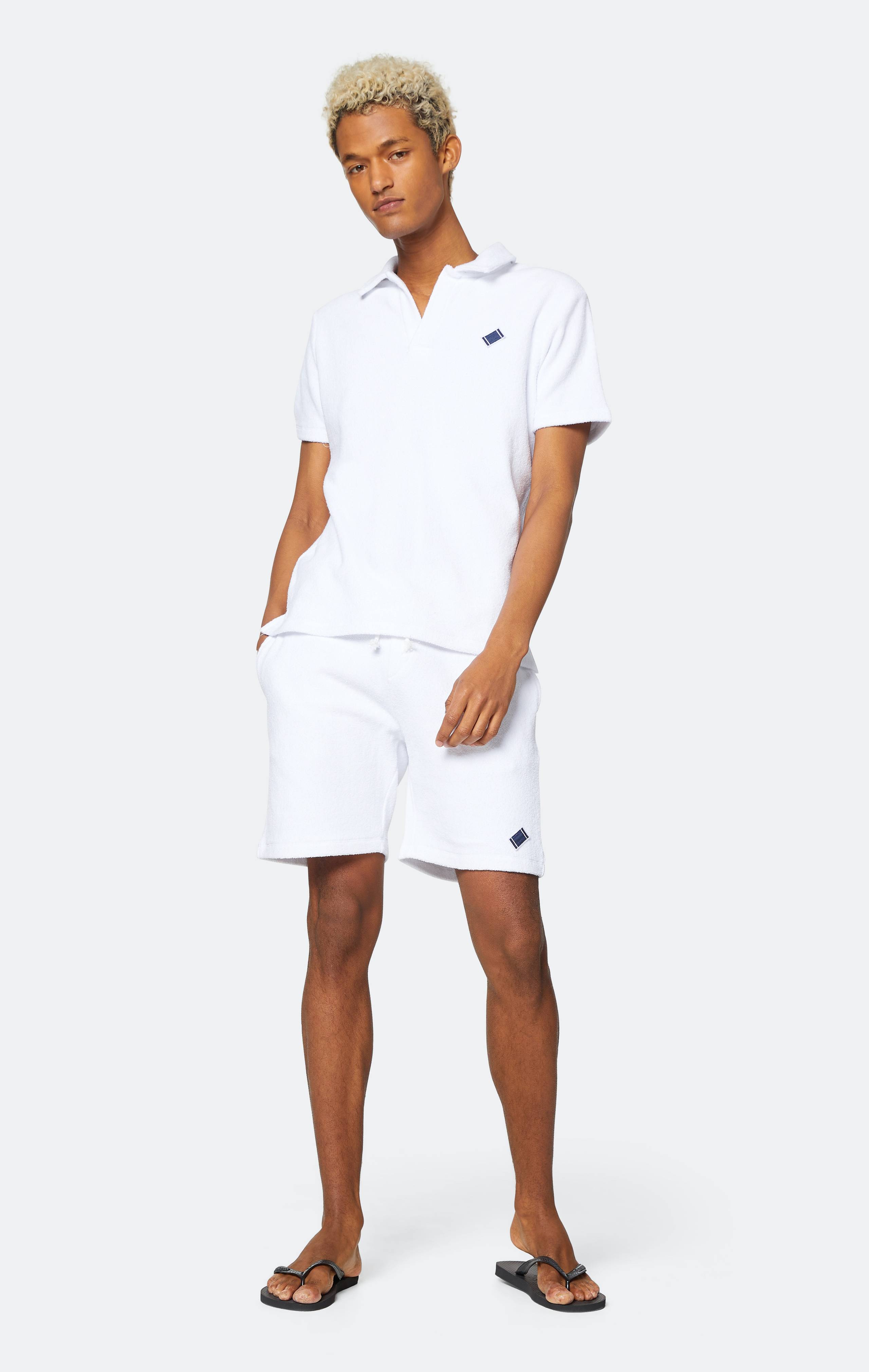 Onepiece Towel Club Piquet Shirt White - 3