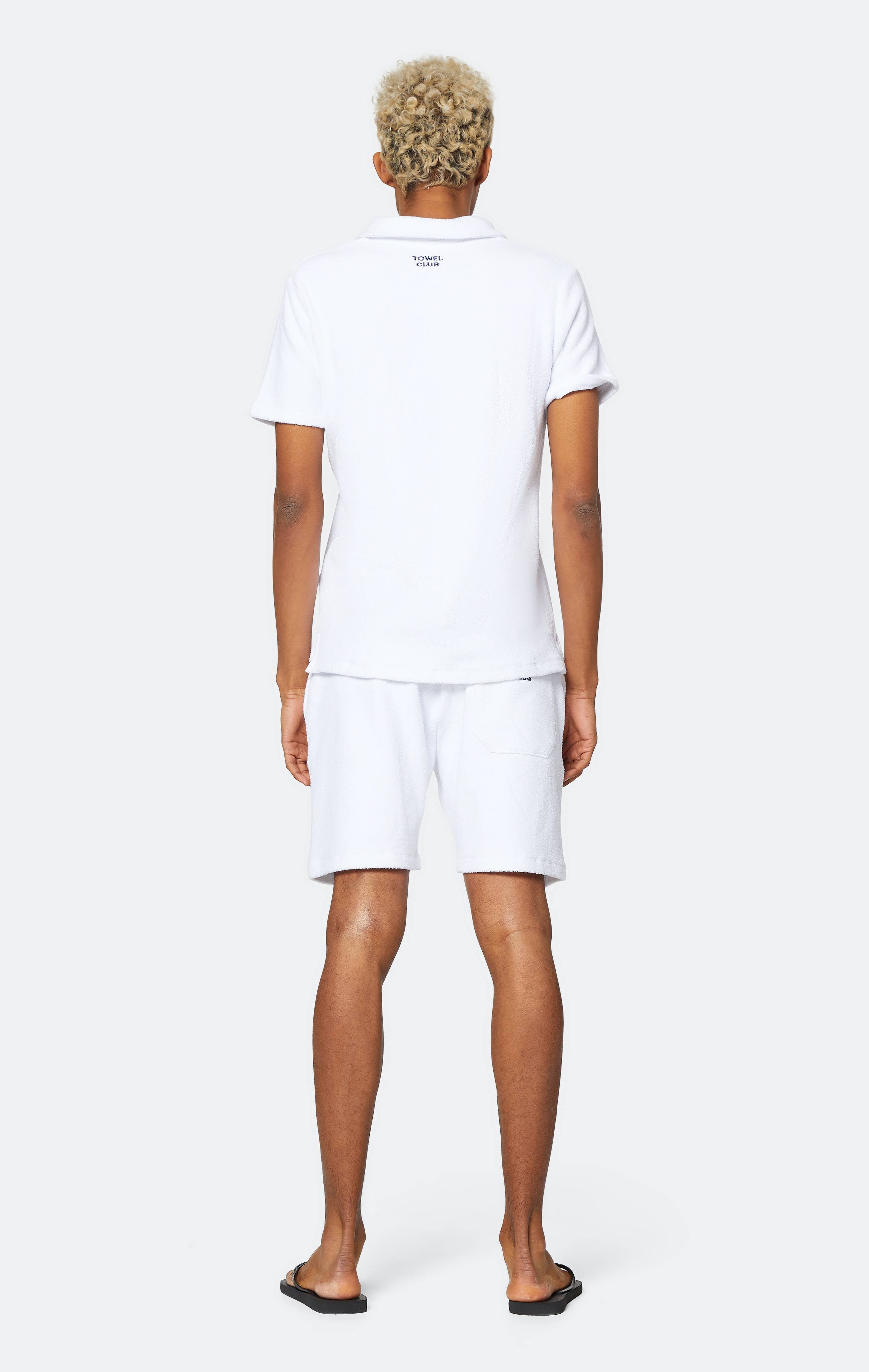 Onepiece Towel Club Piquet Shirt White - 4