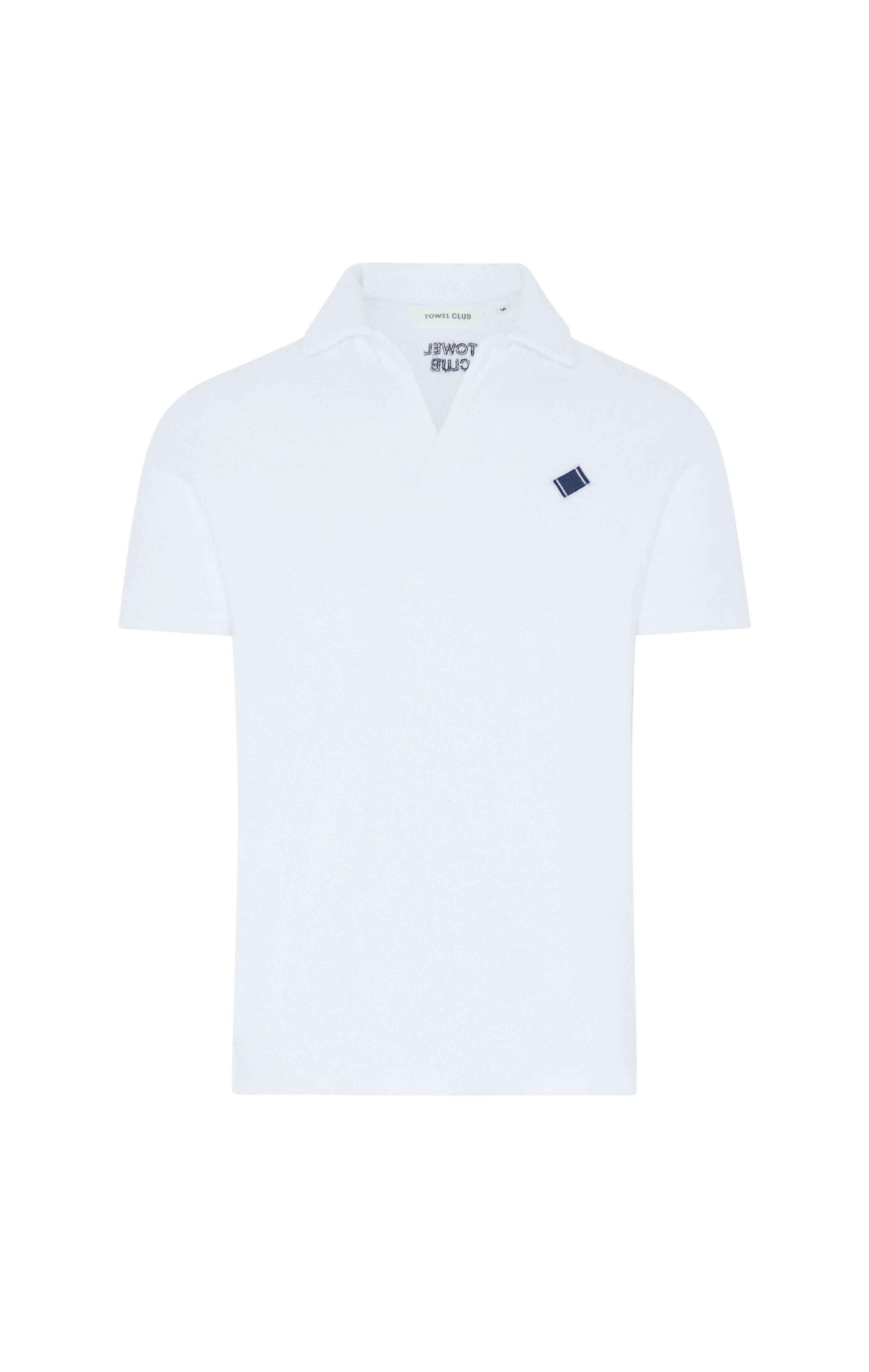 Onepiece Towel Club Piquet Shirt White - 1