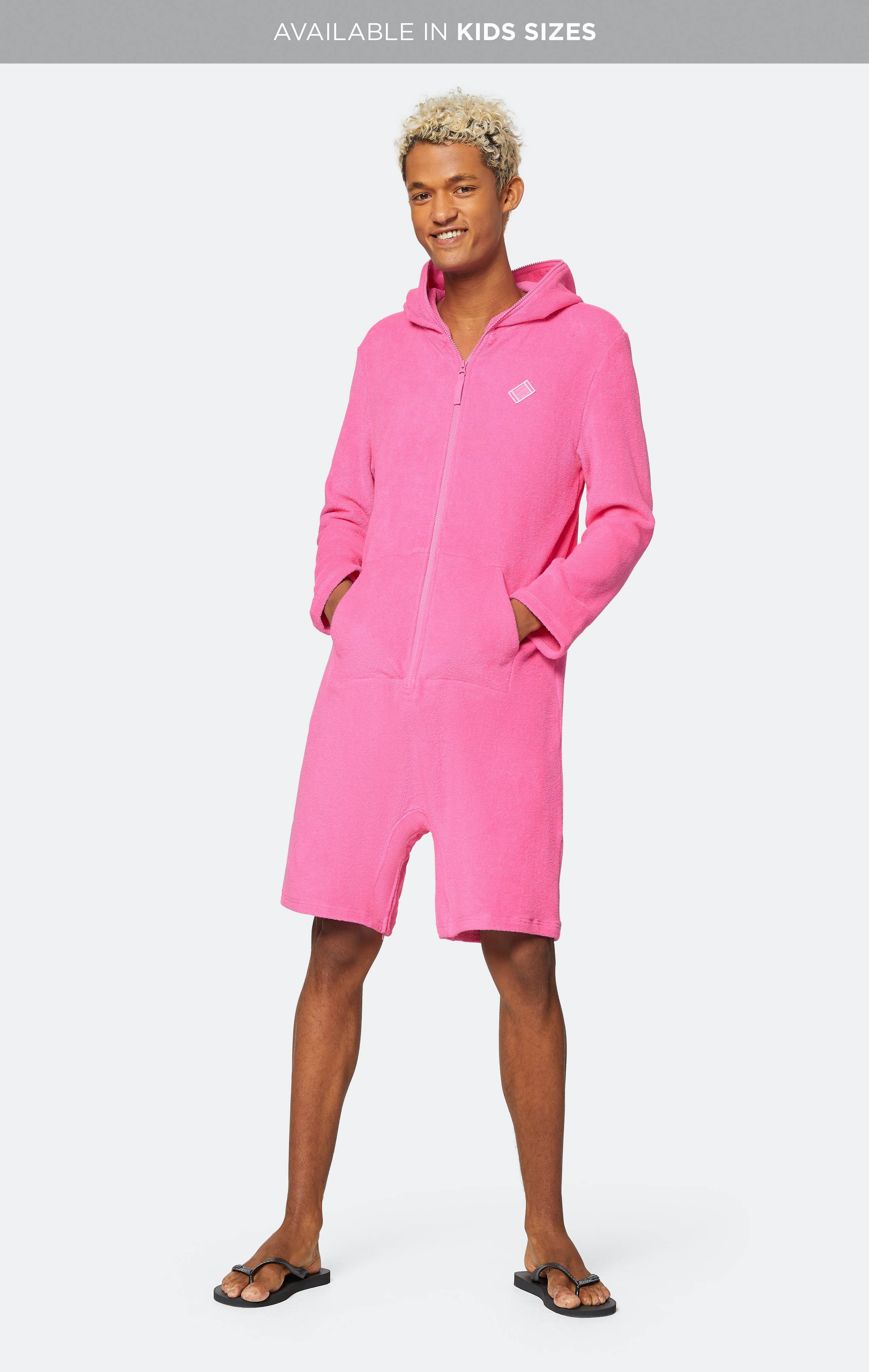 Onepiece Towel Club X Onepiece Towel Jumpsuit Pink - 5