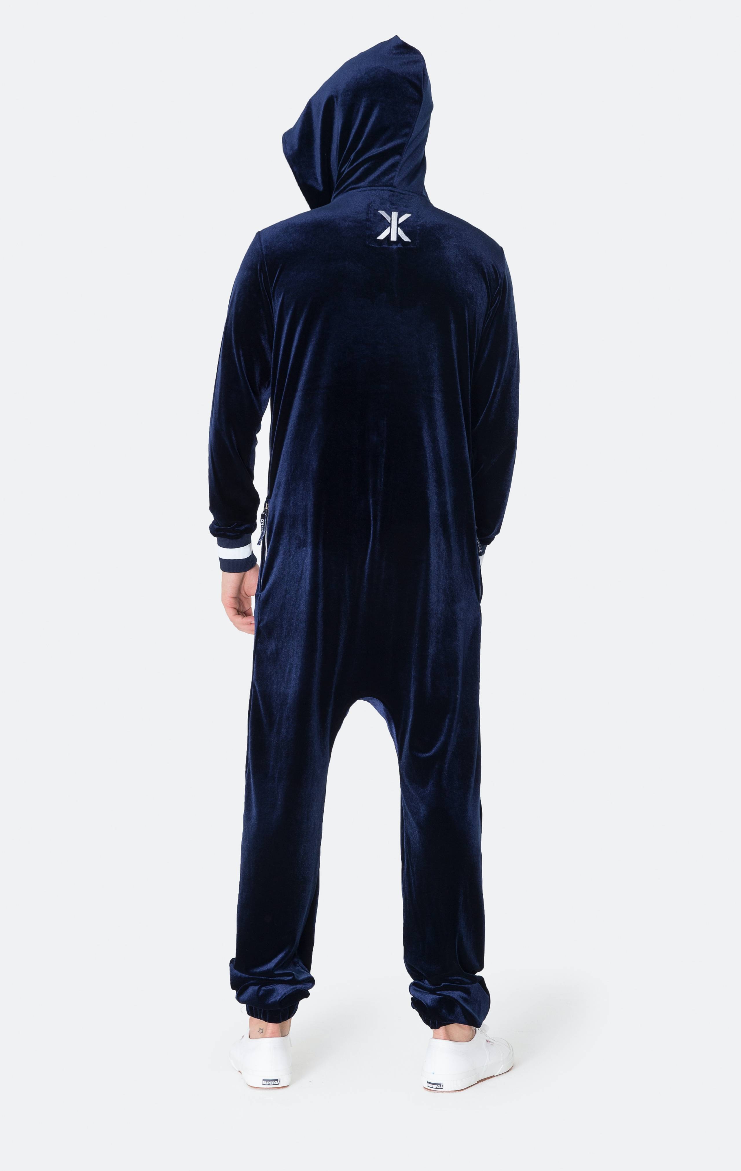 Onepiece Original Velour Jumpsuit Blue - 4