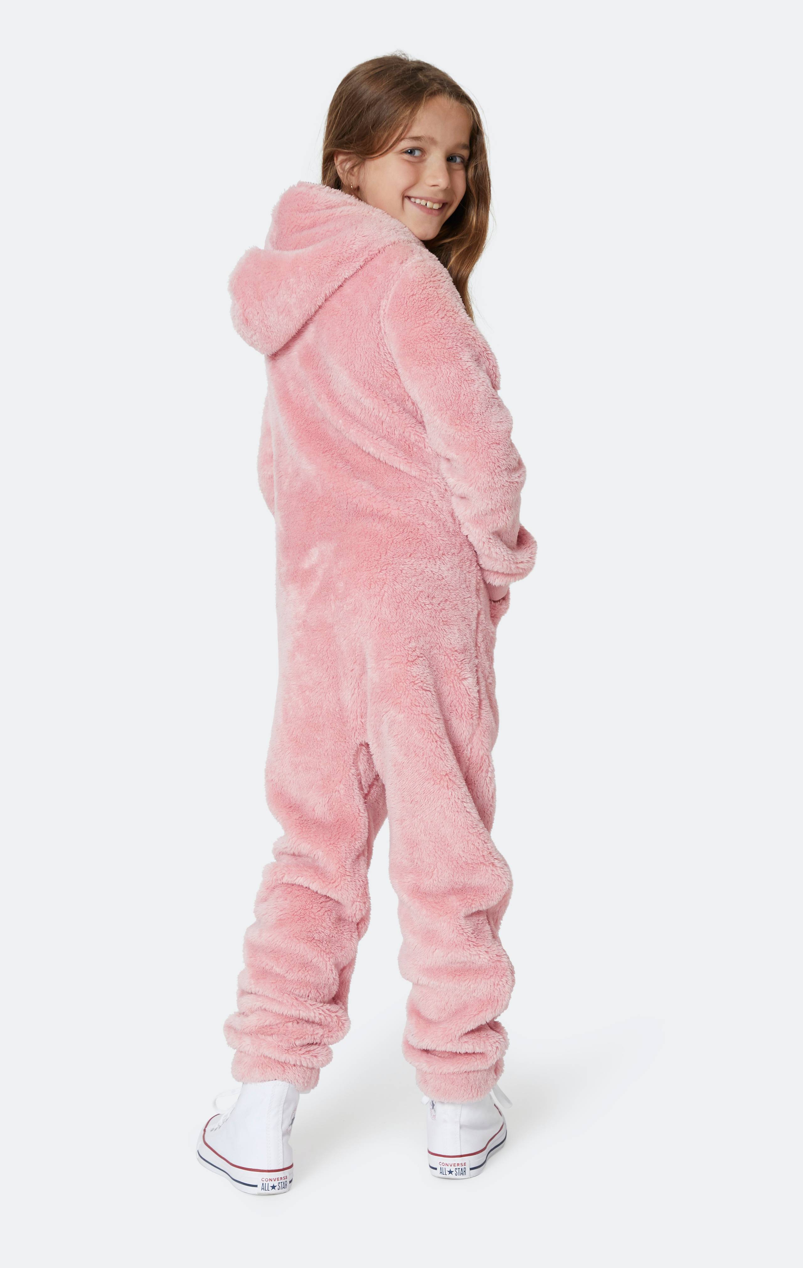 Onepiece Puppy Kids Jumpsuit Pink - 5